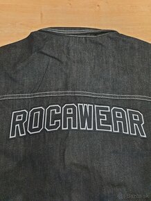 Nová Čierna džínsová bunda Rocawear veľkosť 2XL - 3