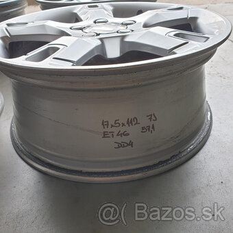 SEAT hliníkové disky 5x112 R17 ET46 - 3