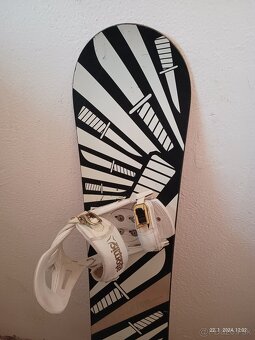 153 cm freestyle snowboard ATOMIC s viazanim Atomic - 3