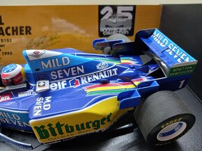 F1 BENETTON B195 MILD SEVEN PACIFIC 1995 SCHUMACHER 1:18 - 3