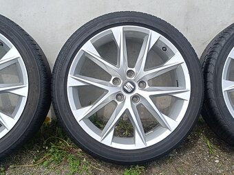 Elektróny Seat Leon FR 5x112, pneumatiky 225/40 R18 - 3