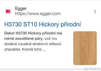 Pracovná doska Egger Hickory prírodny - 3