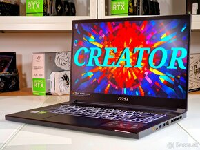 Herný notebook MSI CREATOR | 4K UHD | RTX 3070 | 32GB | i7 - 3