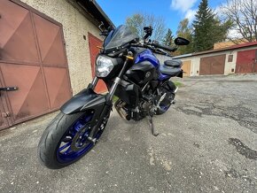 Yamaha MT-07 ABS, športový výfuk + 39L Kufor - 3