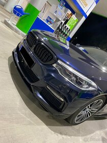 Pevné Lipo pod nárazník ČIERNY LESK na BMW 5 - G30/G31 preLC - 3