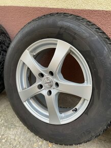 Obuté Alu disky 5x112 R17 zimné pneumatiky. - 3