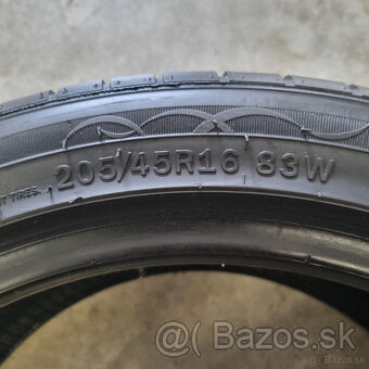 Letné pneumatiky 205/45 R16 TOMKET DOT4417 - 3