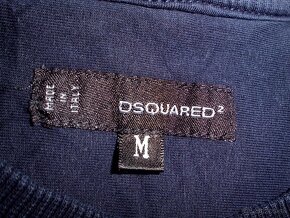 Dsquared pánska mikina tmavomodrá M - 3