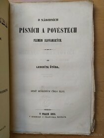 Ľudovít Štúr O narodních písních a pověstech... 1853 - 3