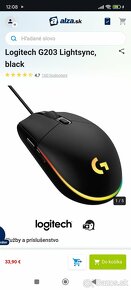 Logitech G203 Lightsync - 3