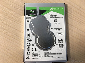 HDD Seagate BarraCuda Pro, 2,5" - 1TB, 7200 ot/min - 3