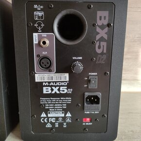 Aktívne štúdiové monitory M-Audio BX5 D2 - 3