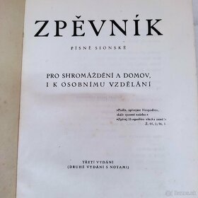 Naboženská literatúra - Nový zákon ; Zpěvnik ....staré knihy - 3