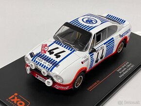 Škoda 130 RS #44 Rallye Monte-Carlo 1977 Zapadlo IXO 1/24 - 3