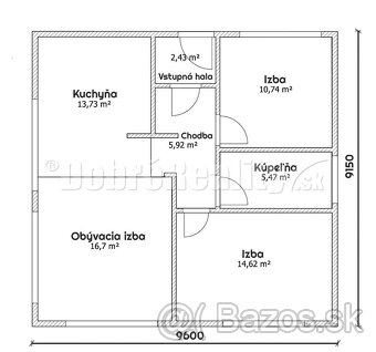 BUNGALOV - LUXURY - Nízkoenergetický dom (Drevodom) - 11km o - 3