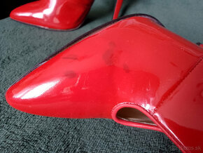 Červené dámske topánky Fiorangelo č. 40 - 3