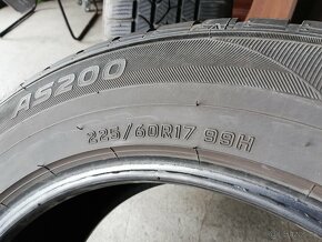 225/60 r17 zimné pneumatiky na SUV 7mm - 3