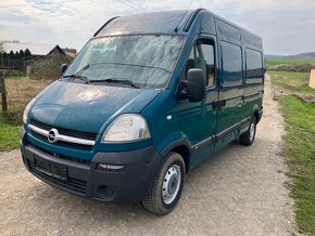 Opel Movano, 2,5dci 88kw - 3