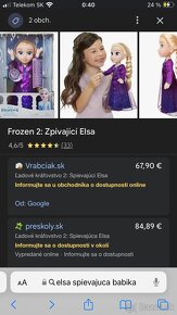 Elza spievajúca bábika - 3