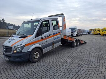 Mercedes-Benz Sprinter odtahovka zalamovací 2014, 3,0 diesel - 3