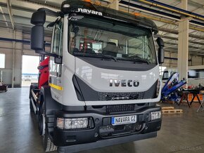 NOVÉ IVECO 180E28 RUKA PALFINGER + NOSIČ KONTAJNEROV - 3