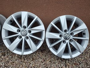 Predám kolesá Volkswagen 5x112 r15 - 3