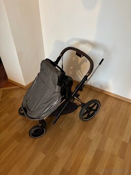 Cybex priam 3v1, rose gold + cybex sirona sedacka, Z base - 3