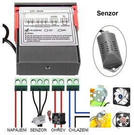 Regulator vlhkosti a teploty do odchovne - 3