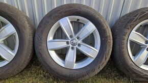 Letná sada originál VW Tiguán 2, 5x112 R17 + pneu 215/65 R17 - 3