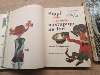 3x Pippi Dlhá Pančucha 1968, 1970, 1971 - 3