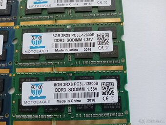 ram (pamäte) pre notebooky 8gb DDR3L 1,35V - 3