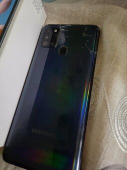 Samsung A21s puknutý displej funkčný - 3