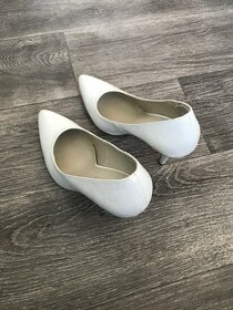 Biele topánky lodičkyJenny Fairy 38 - 3