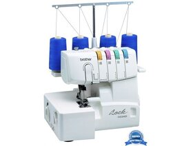 Predám nový overlock Brother 1034DX - 3