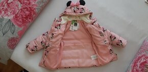 Dievčenská zimušná bunda Minnie Mouse 98 / Nová - 3