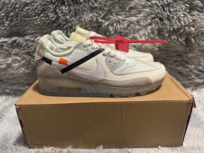 Off White Nike Airmax 90 White - 3