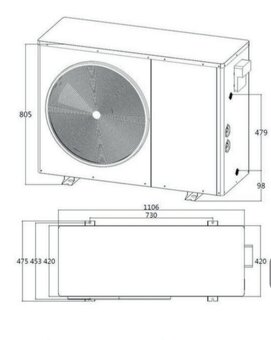 tepelné čerpadlo 10kW - 3