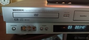 Videorekordér VHS/DVD PLAYER TOSHIBA HIFI STEREO 6 HL - 3