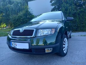 Predám Škoda Fabia 1.4 zelená metalíza - 3