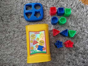 Vkladačky korytnačka + Fisher Price - 3