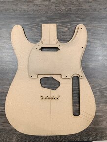 DOUBLE CUT TELECASTER šablóna - 3