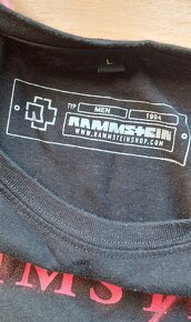 Rammstein oficiálne tričko L - 3