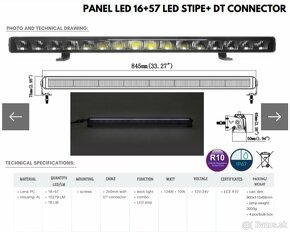 LED rampa Kamar 845mm ešte zabalená - 3