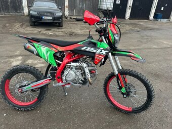 Predám čisto nový nejazdený Pitbike ASIX DT190 190CM3 + El - 3