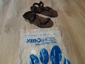 Barefoot sandále Xero shoes - Z-trek M brown hnedé - 3