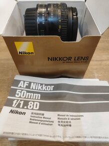 Nikon AF NIKKOR 50mm 1:1,8 D - 3