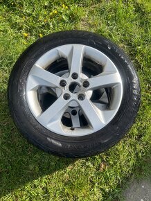 Predám Alu Škoda 5x112 R16 205/55 R16 zimné - 3