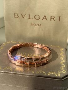 BVLGARI Serpenti Viper náramok, Rose gold - 3