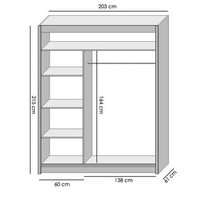 Šatníková skriňa - 3