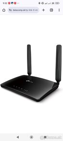 Predám TP-Link TL-MR6400 LTE/GSM router - 3